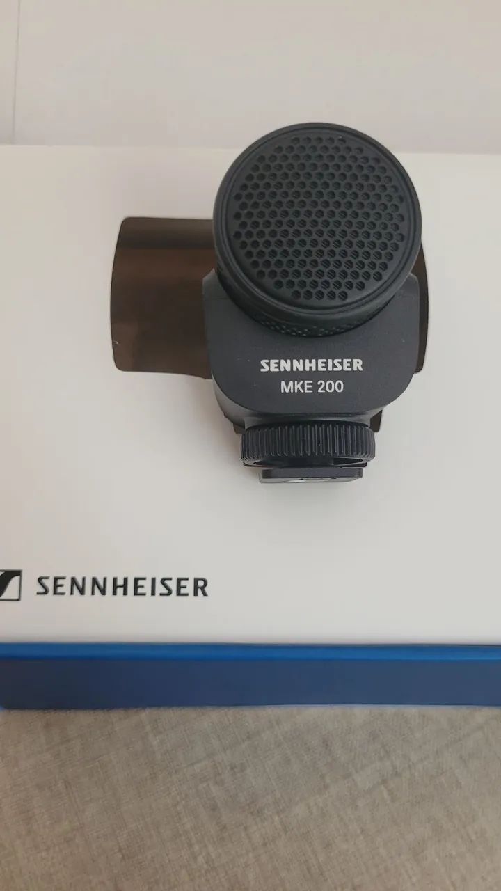 Microfone sennheiser MKE 200 - Microfones e Gravadores - São