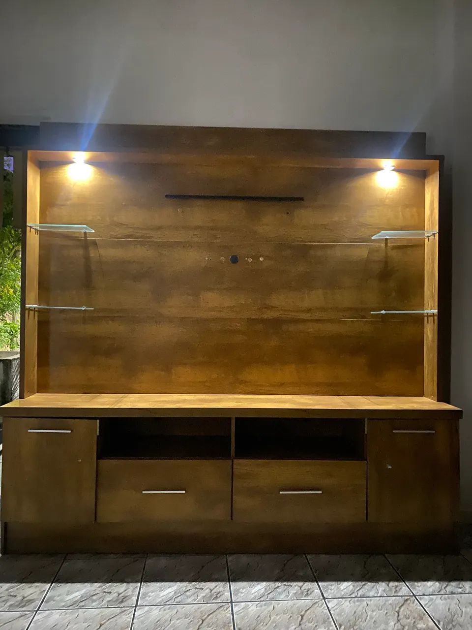 Estante com painel  - Foto 2