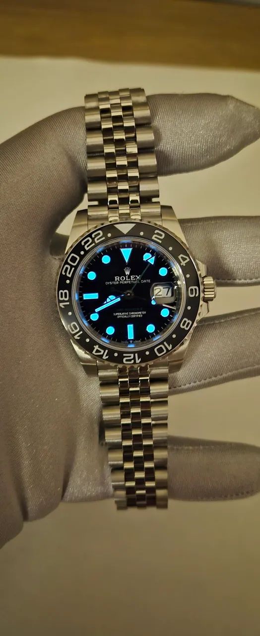 Relógio Rolex gmt Bruce Wayne  - Foto 5