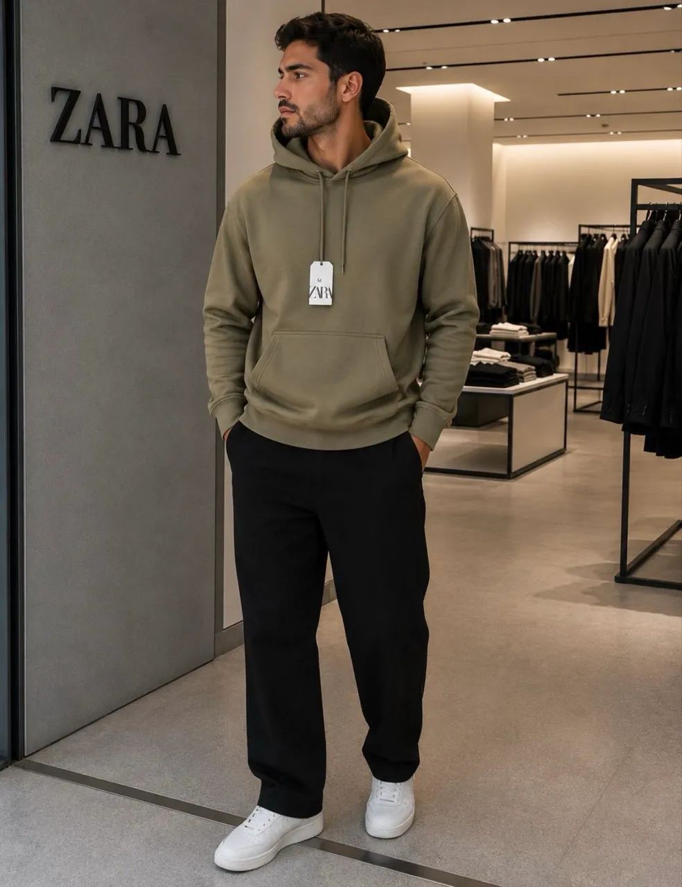 Blusa Moleton Zara - Foto 2