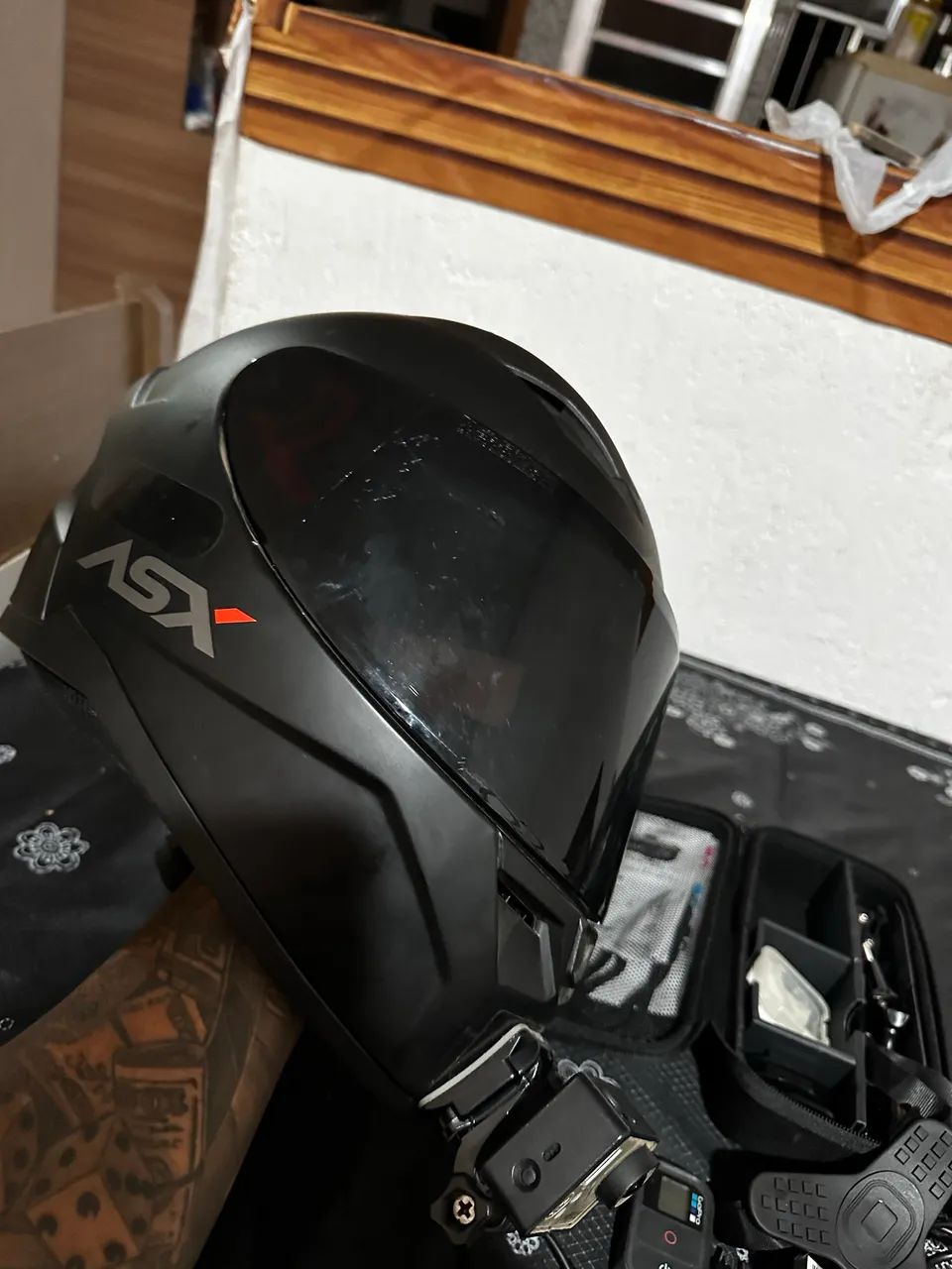 Gopro Hero + Capacete - Foto 4