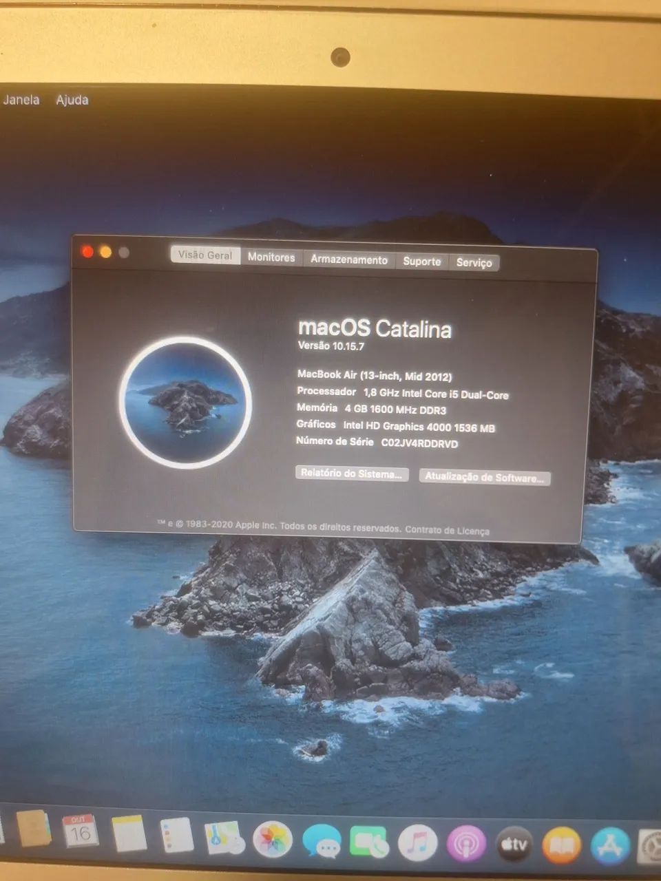 Macbook Air 2012  i5 Catalina - Foto 2