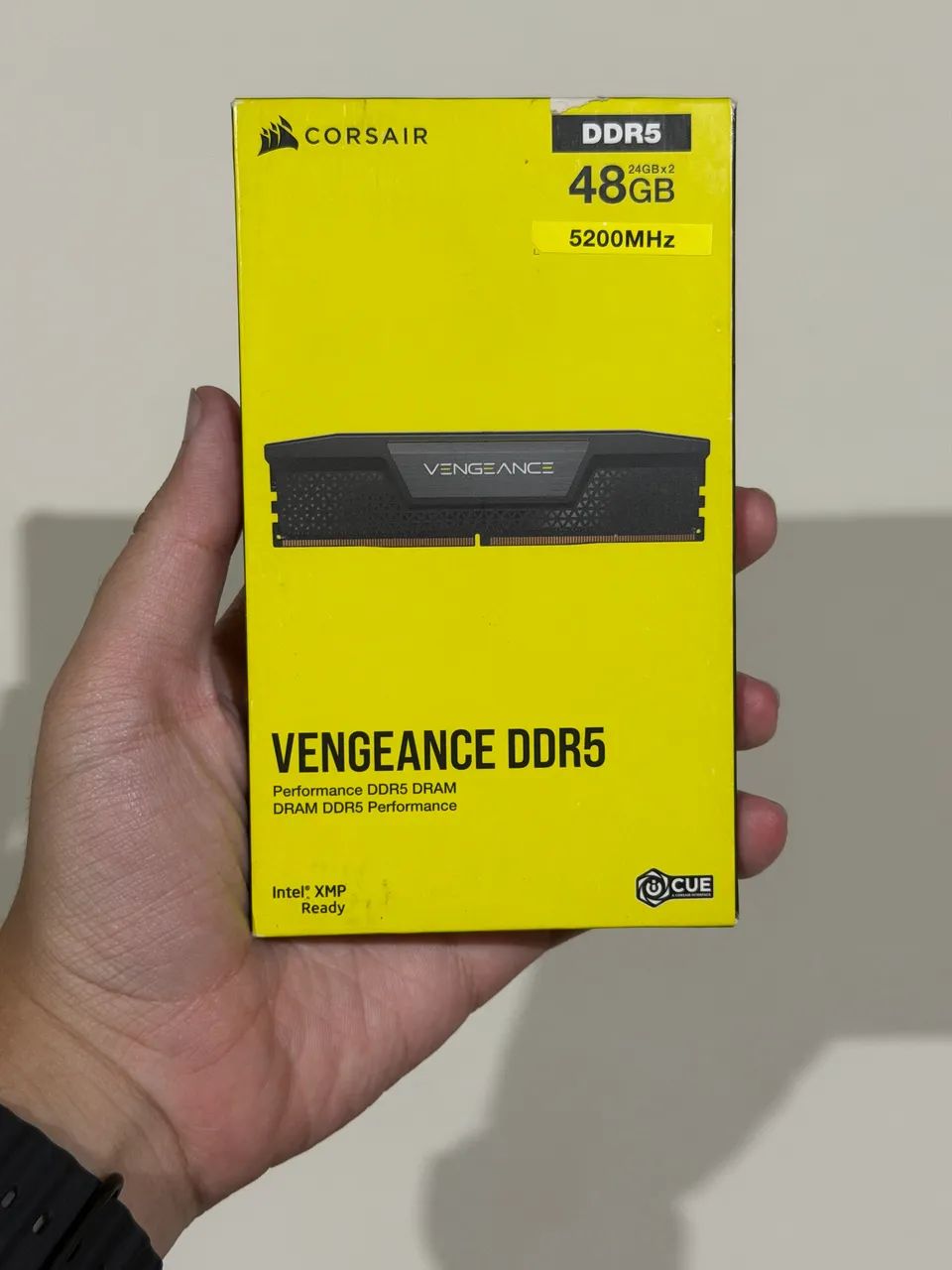 Memória RAM Corsair Vengeance 48gb 2x24gb 5200mhz Nova sem uso 