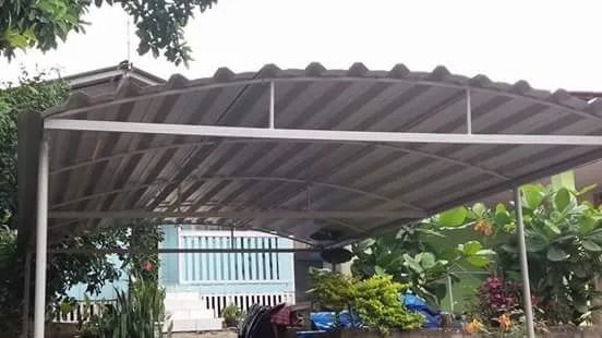 Toldos e estrutura 