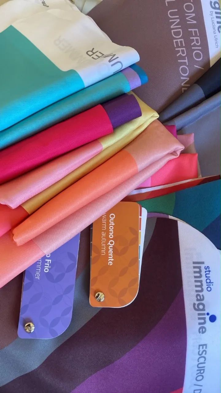 Material para análise de coloração pessoal  - Foto 2
