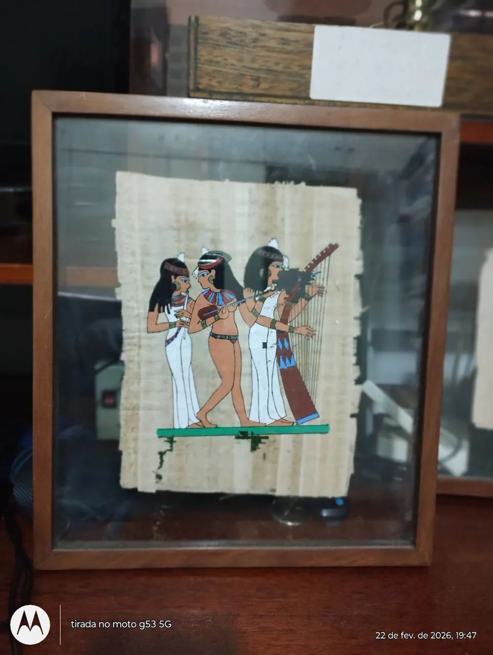 Quadro moldura pergaminho  - Foto 4