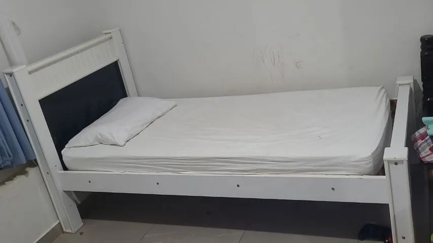 cama de solteiro , uma de MDF e uma de madeira  - Foto 2