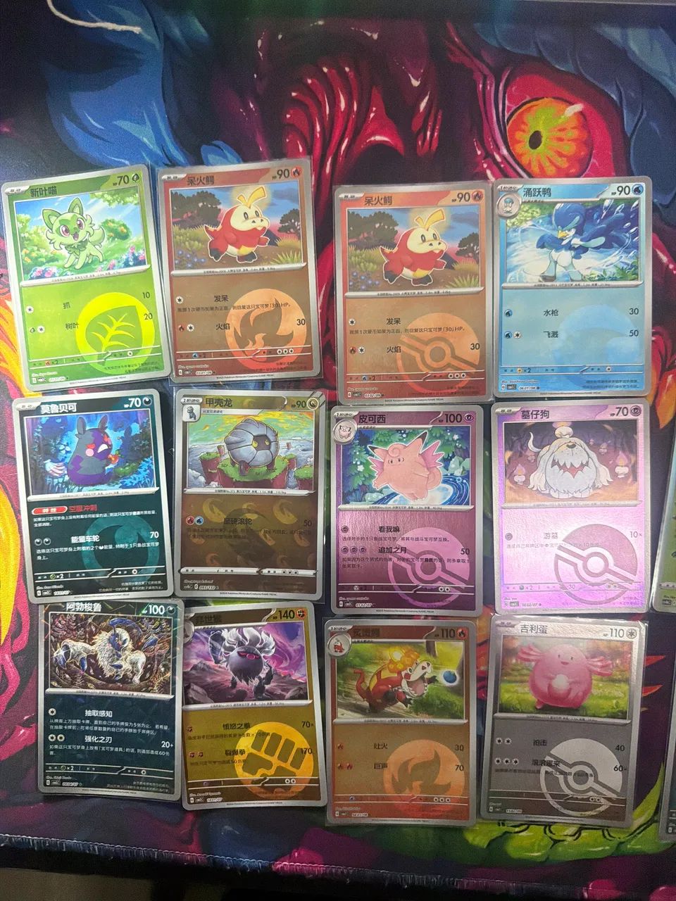 Cartas Pokémon chinesas gem pack - Foto 3