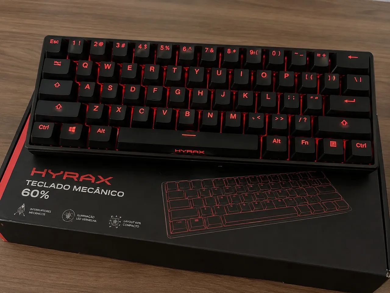 Teclado Mecânico HYRAX 60% - Foto 2
