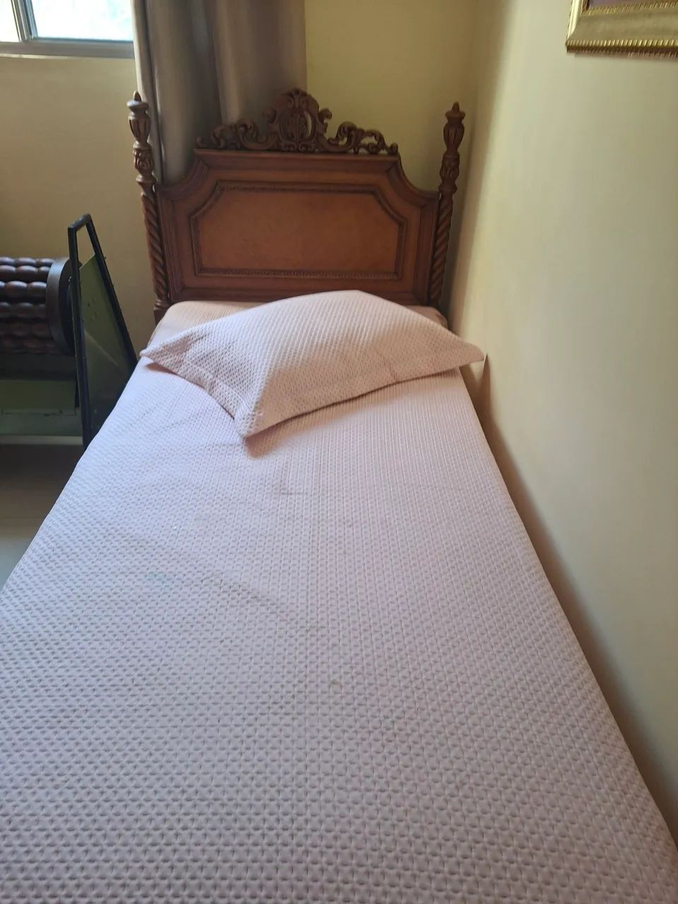 Cama cerejeira maciça solteiro - Foto 3