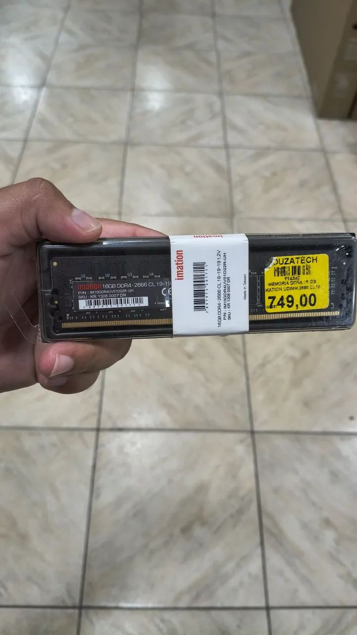 RAM 16 GB DDR4