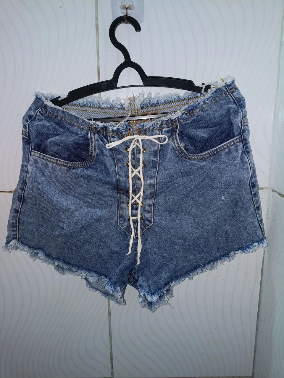 Lote de Shorts Jeans Feminino N:36 - Foto 5
