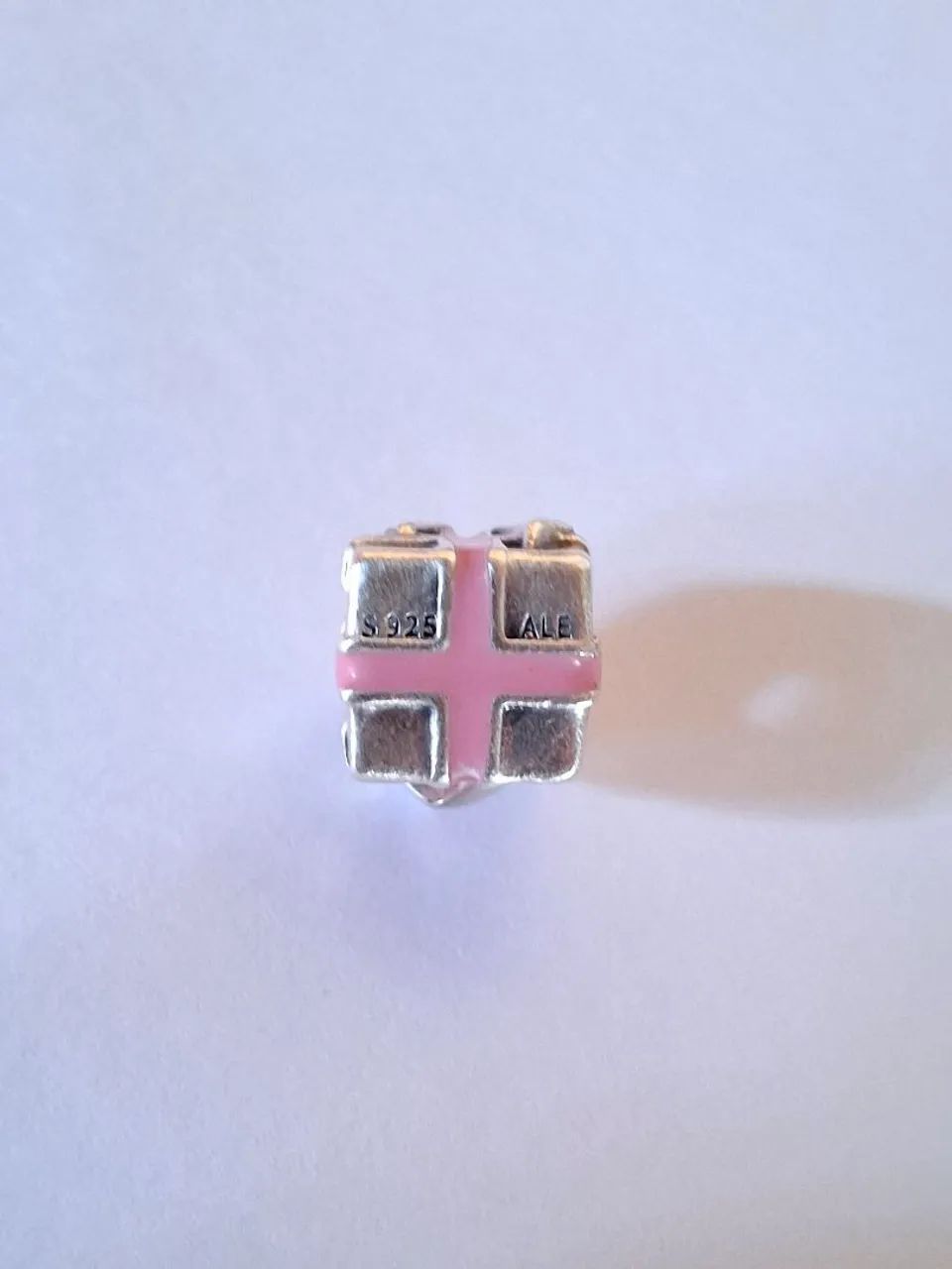 berloque pandora pink wrapped in love - Foto 2