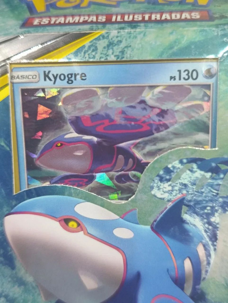 Pokémon Deck box Kyogre - Sol e Lua - Lacrada - Foto 2