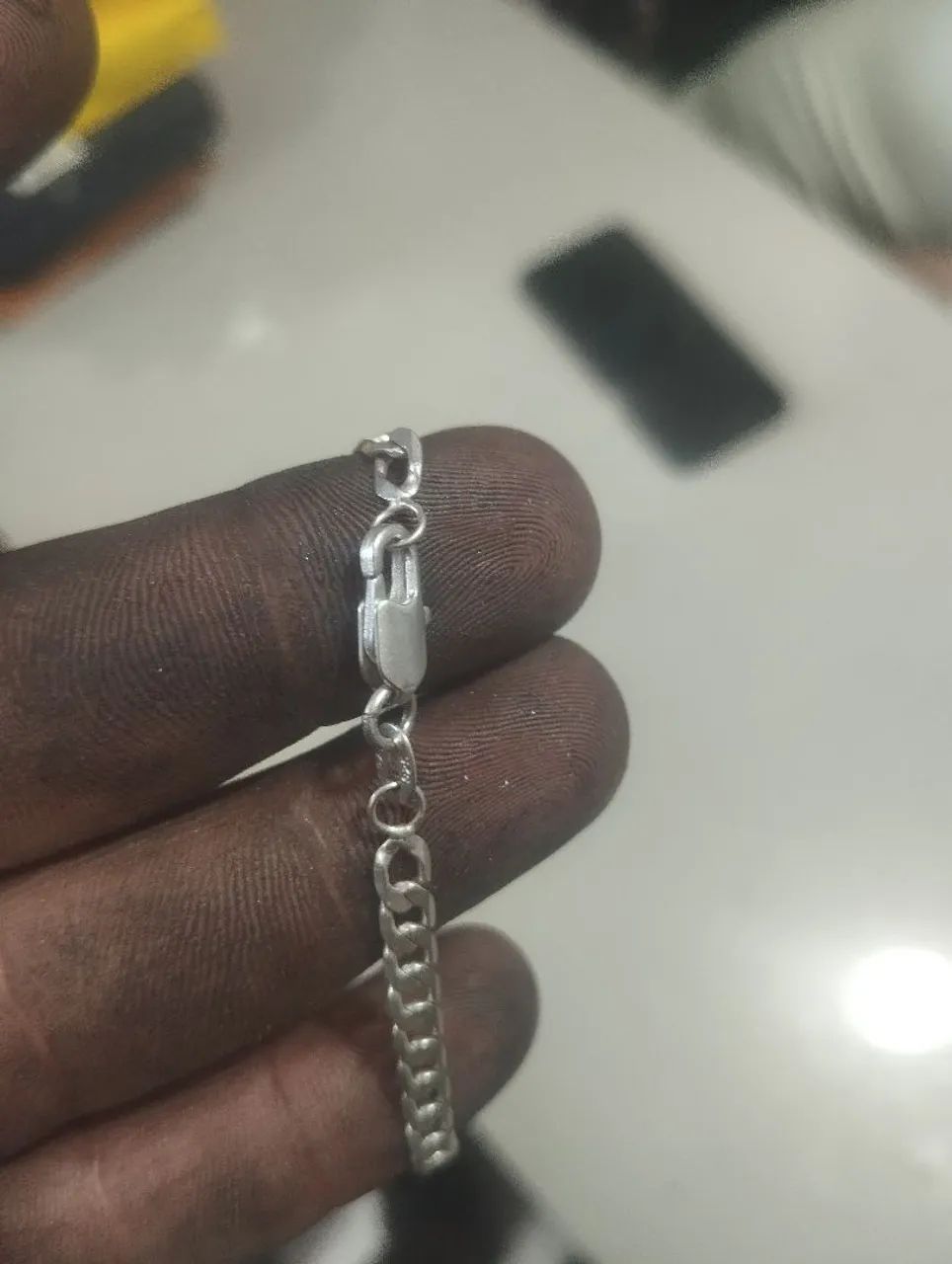 Pra vender ou troco prata original 4m cuida pra botar preço 