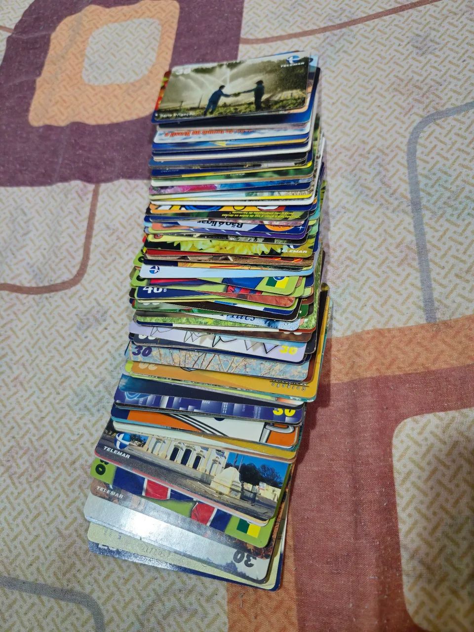 Cartões telefônicos, 141 unids