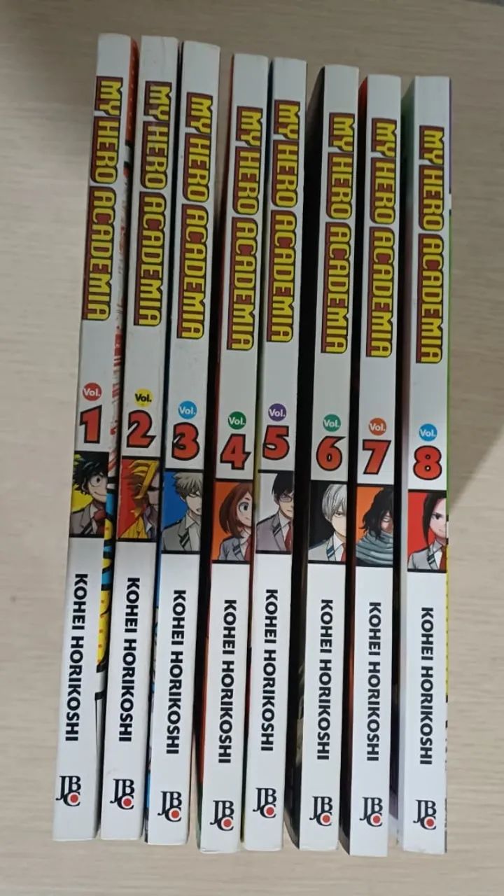 Manga My Hero Academia 1 ao 8 JBC - Foto 2