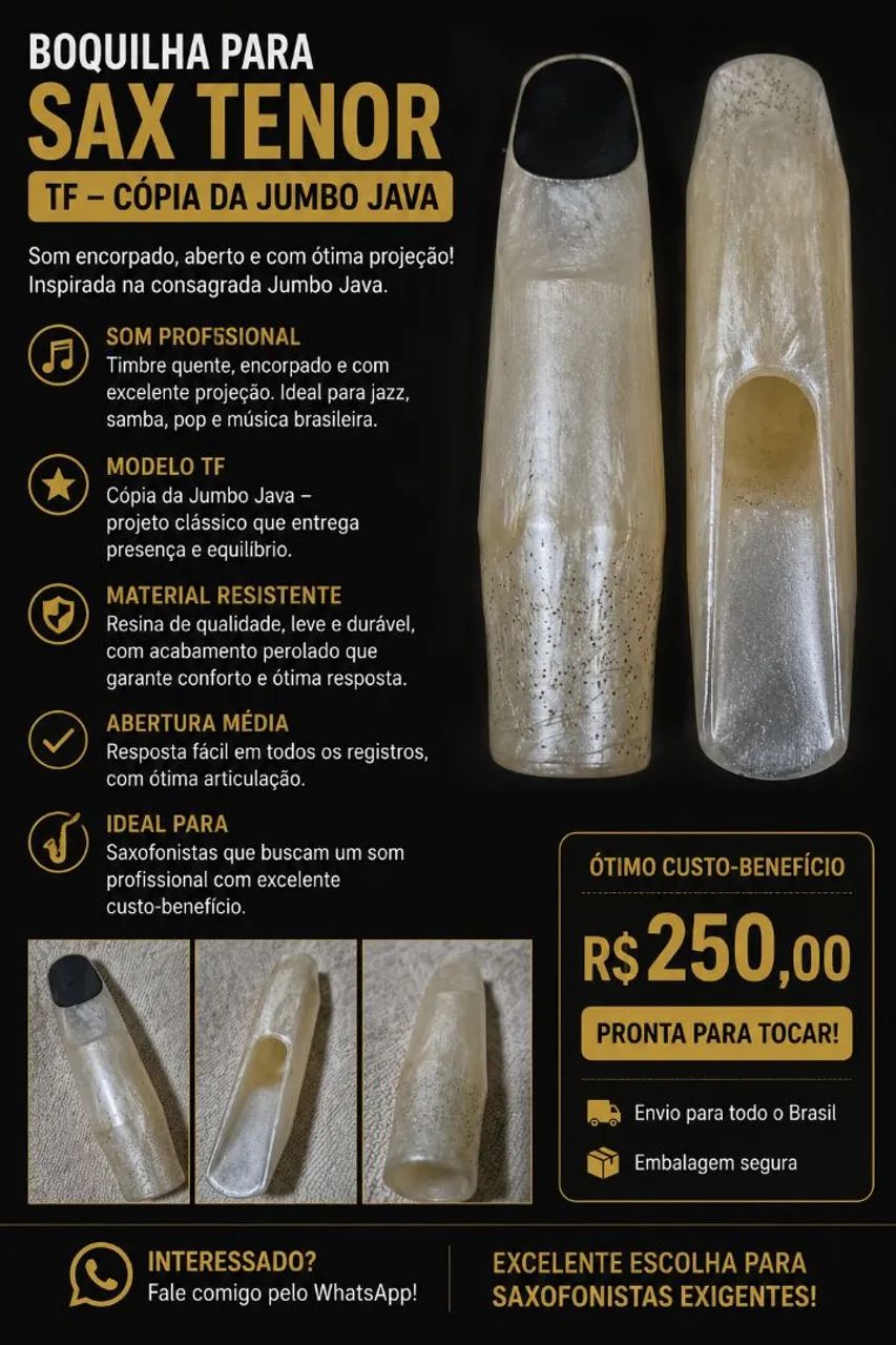 Boquilha TF cópia da vandorem jumbo java 