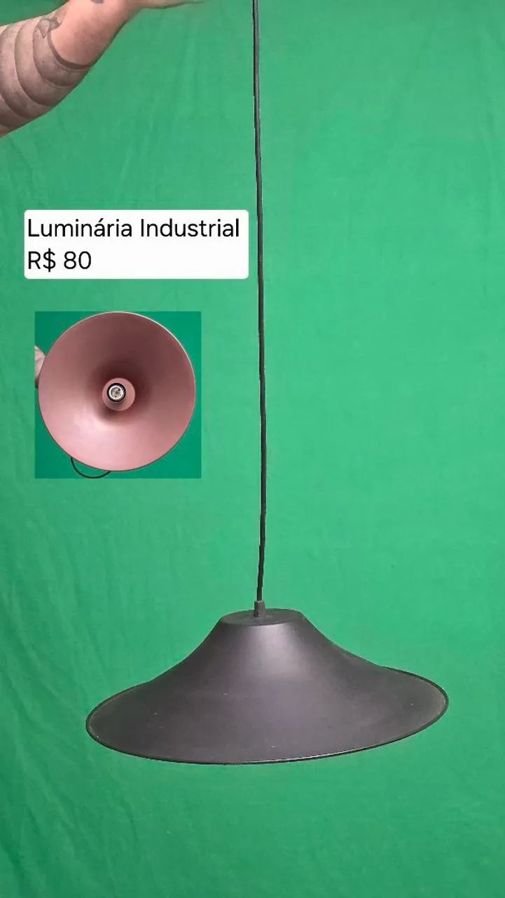Luminária Industrial 