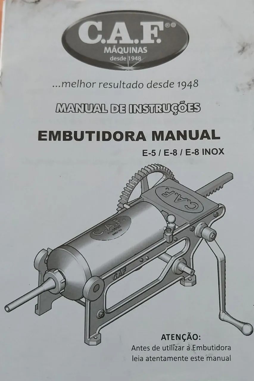 Ensacadora/canhão CAF 8E de embutidos - Foto 3