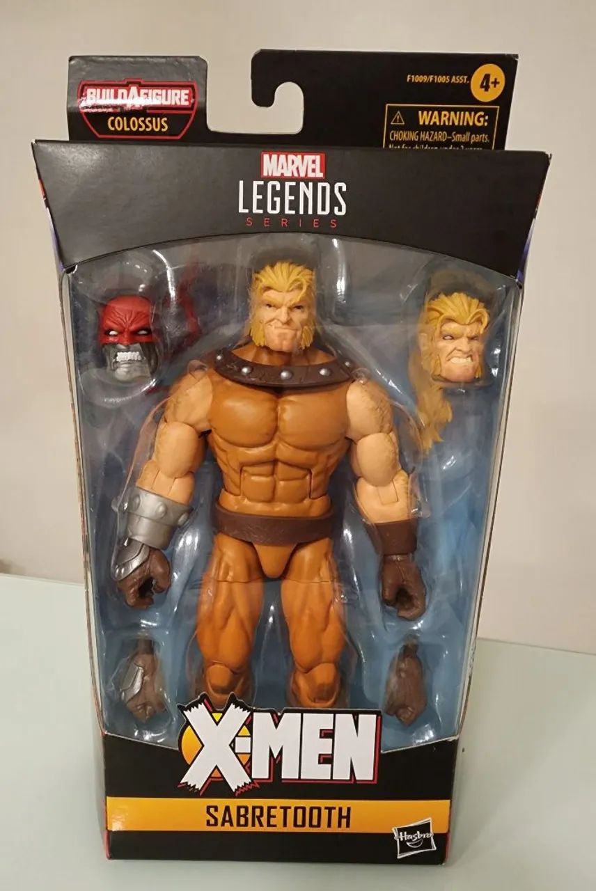 Dentes de Sabre Marvel Legends X-Men Sabretooth Era do Apocalipse