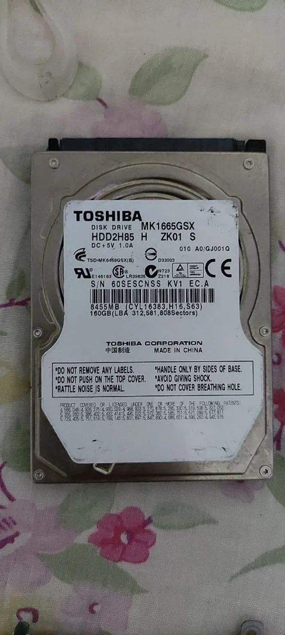HD e memória DDR3 notebook  - Foto 2