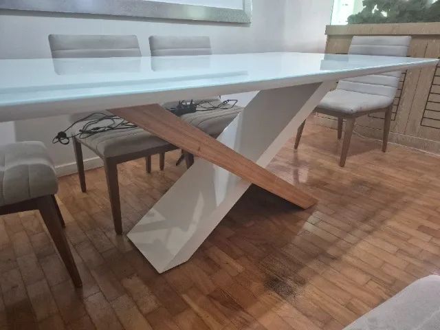 Mesa de Jantar Retangular de 6 lugares - Foto 4