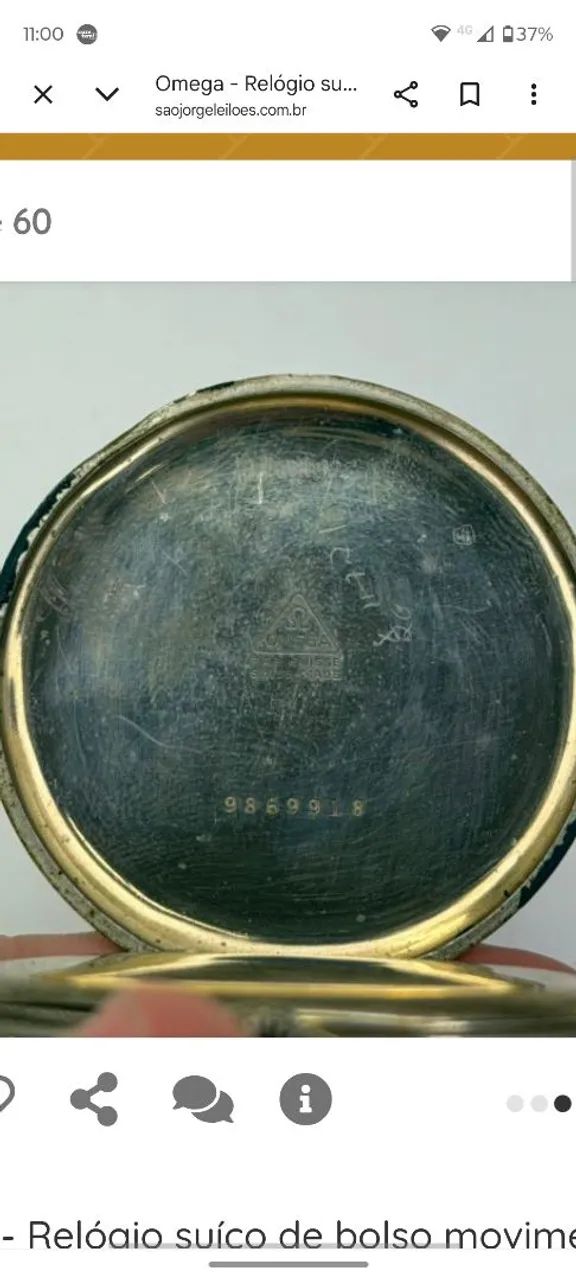 Ómega de bolso 1934  - Foto 3