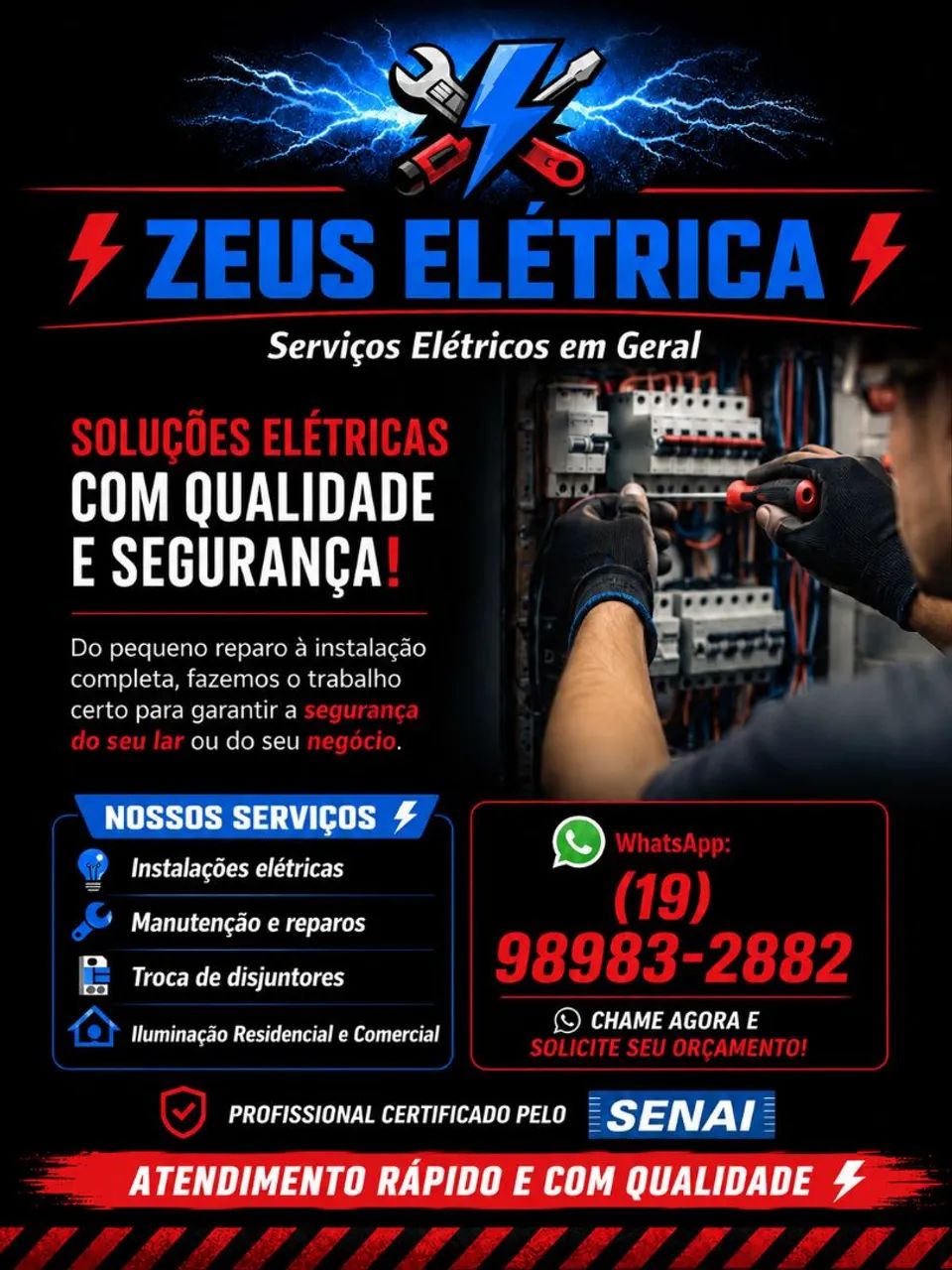 Eletricista Profissional 24h
