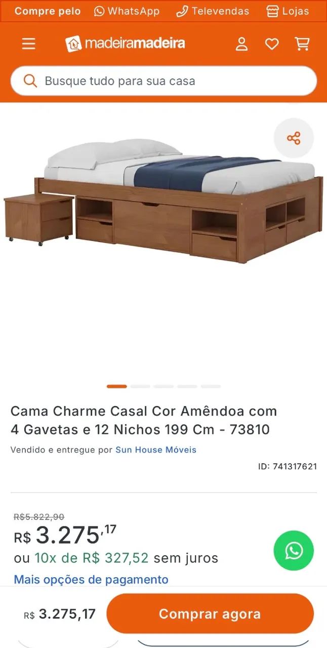 Cama de casal funcional  - Foto 5
