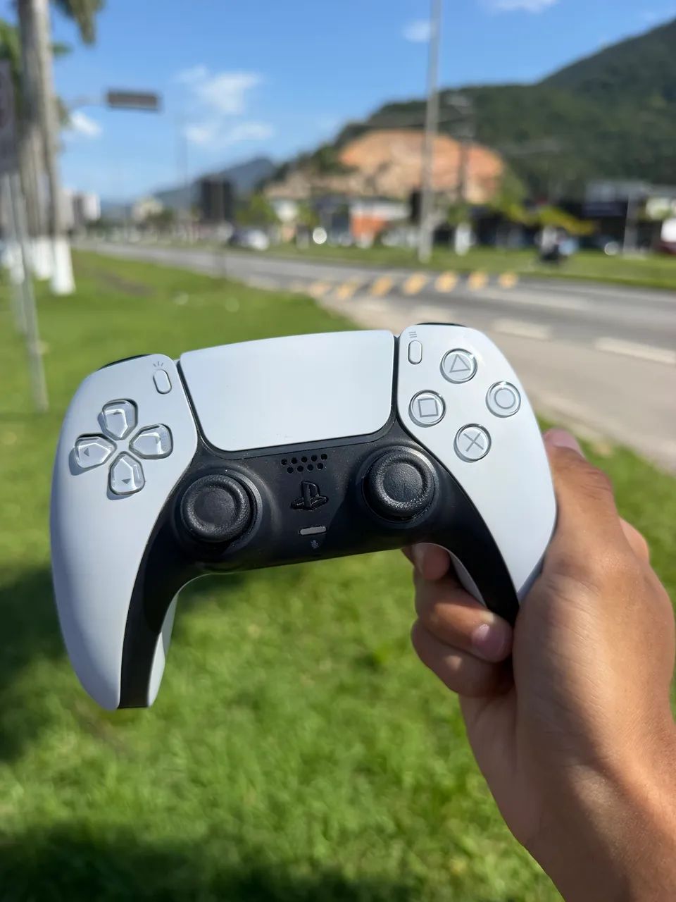 Controle de ps5 branco  - Foto 2