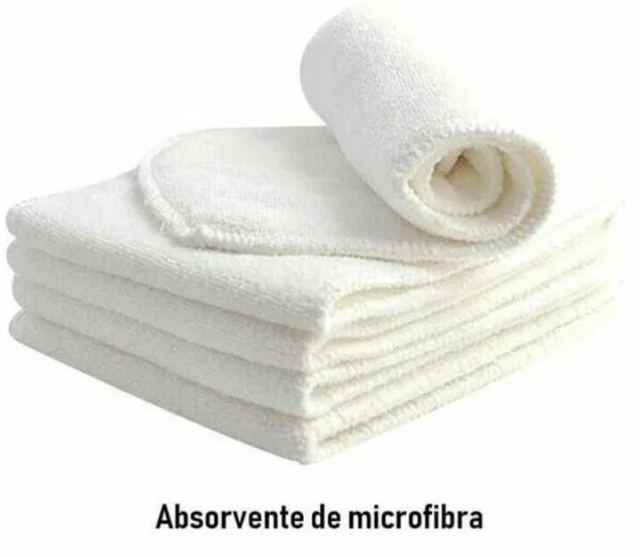 Absorvente de microfibra para fraldas ecológicas 