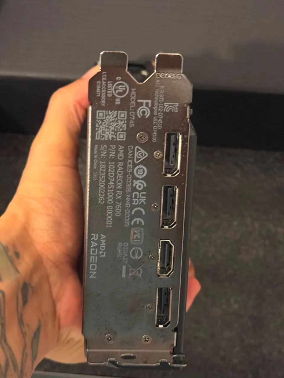 RX 7600 XFX NA GARANTIA - Foto 5