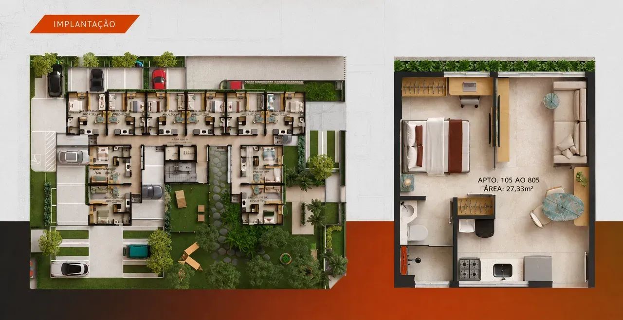 Studio para venda na beira rio - Foto 4