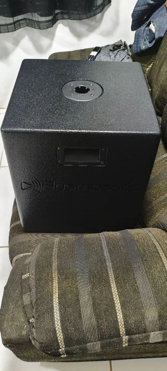 Subwoofer tormento 12 polegadas hvx 800w rms, caixa de som bombastic  - Foto 2