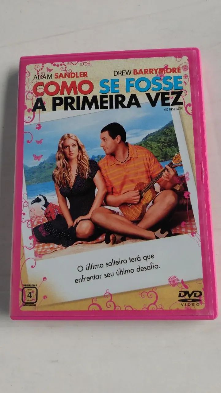 DVD original como se fosse a primeira vez. 