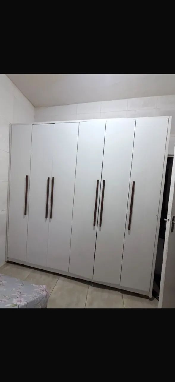 GUARDA ROUPA BRANCO MDF E MDP