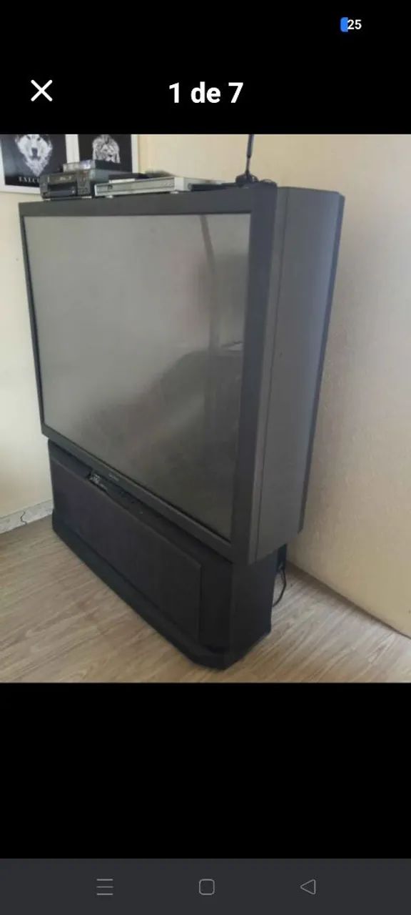 Tv Sony  85 polegadas de projeção raridade - Foto 4