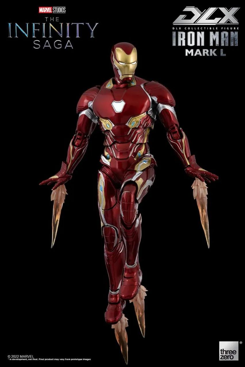 Threezero Dlx Iron Man Mark 50 Marvel Infinity Saga - Foto 3
