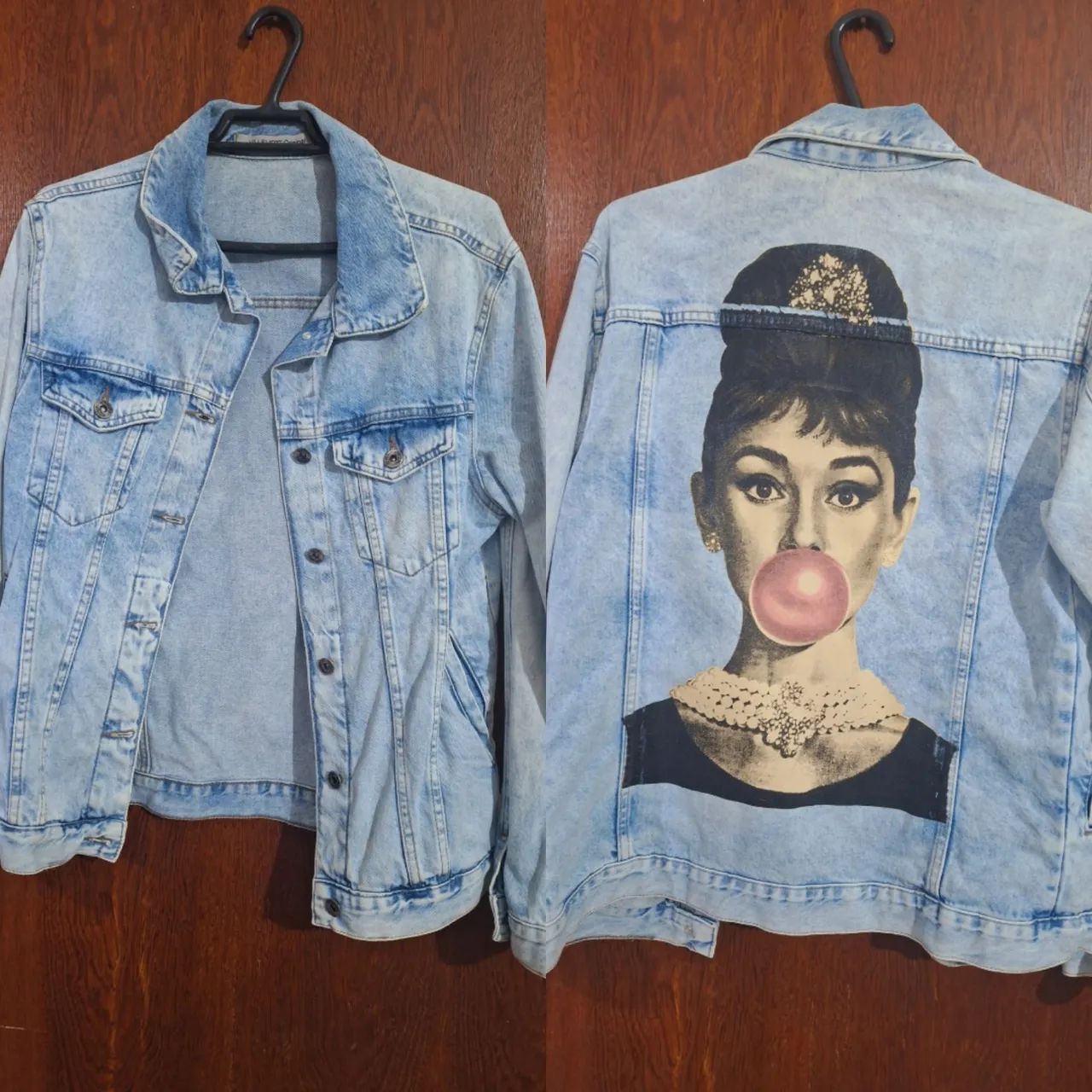 Jaquetas jeans estilosas vestem 40/42 - Foto 2
