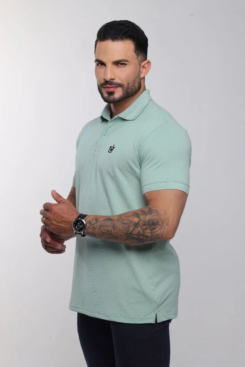 camisa gola polo masculino  - Foto 6