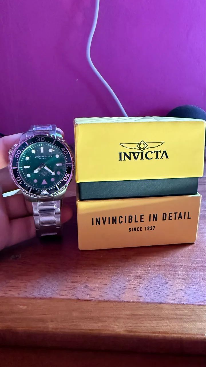Relógio Invicta Pro Diver Masculino 48 mm - Foto 3