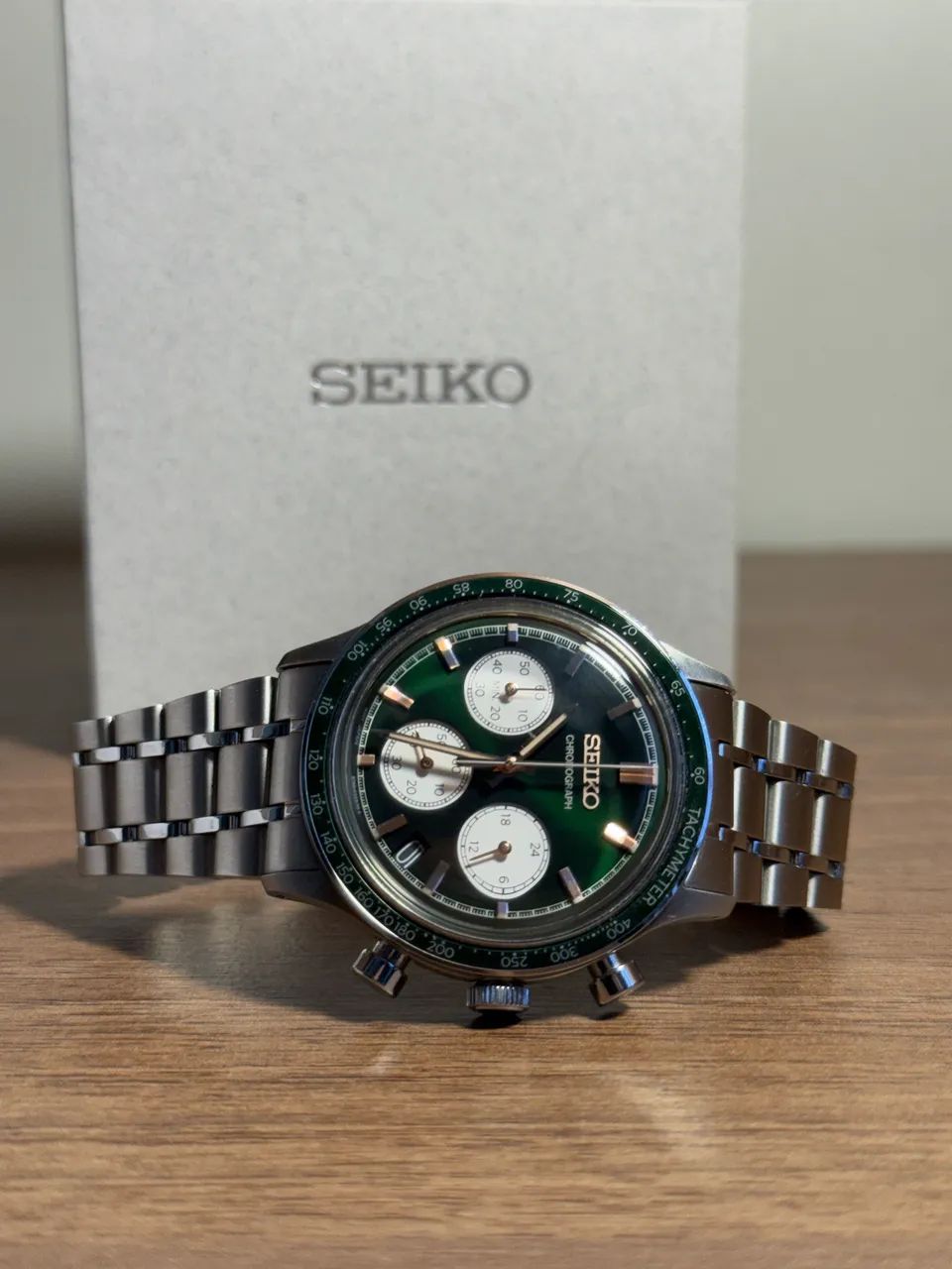Seiko Chronograph Verde SSB481P1 - Foto 4