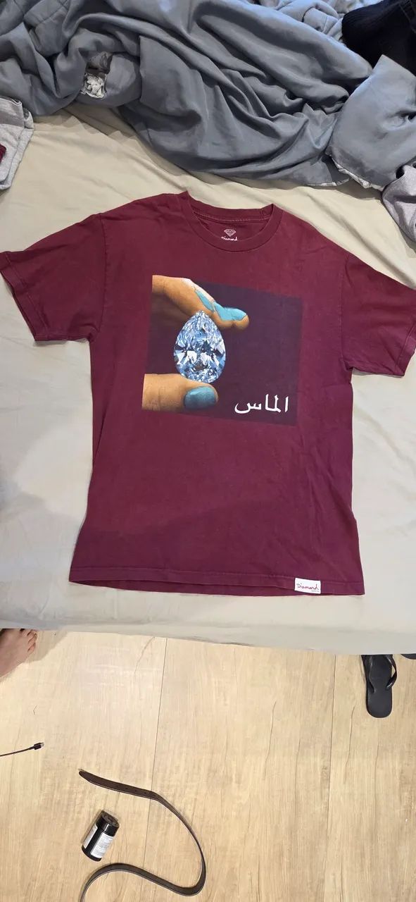 Camiseta Diamond skate rara - Foto 3