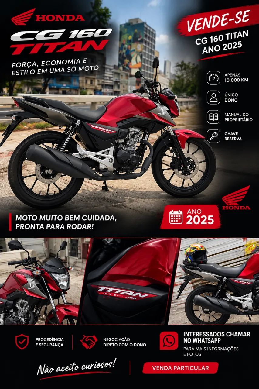 Cg 160 titan 2025  - Foto 4