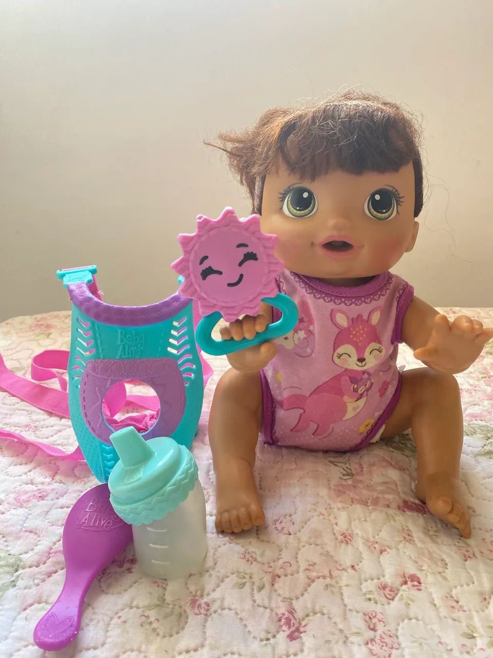 Boneca Baby Alive Hora do Passeio (go byebye)