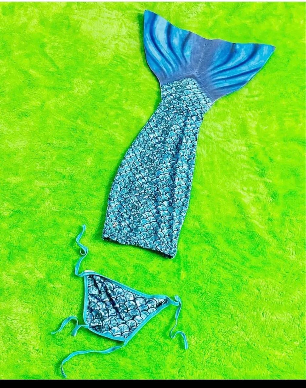 Cauda de sereia infantil  - Foto 5