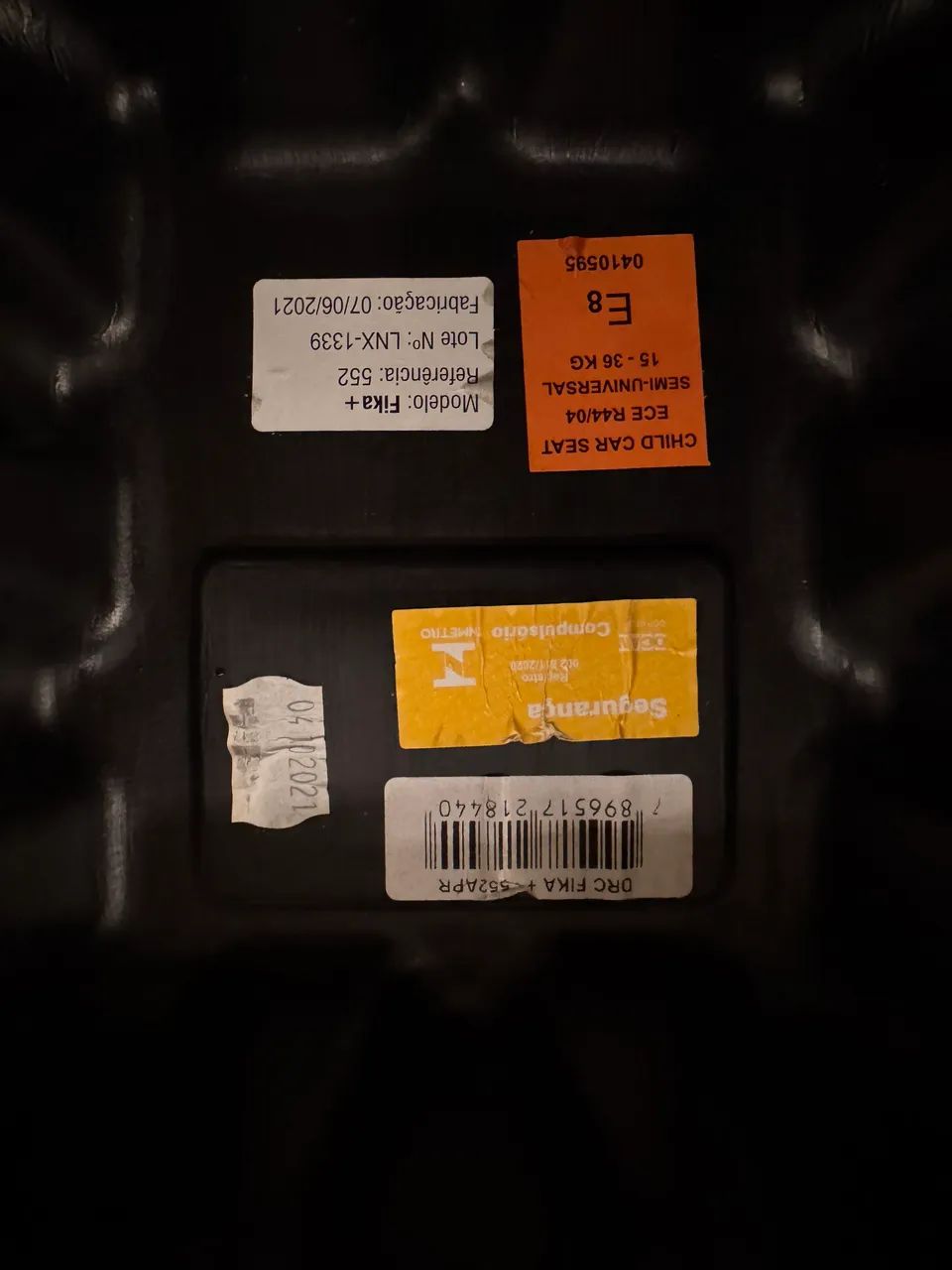 Assento de elevação (booster) da marca Kiddo - Foto 4