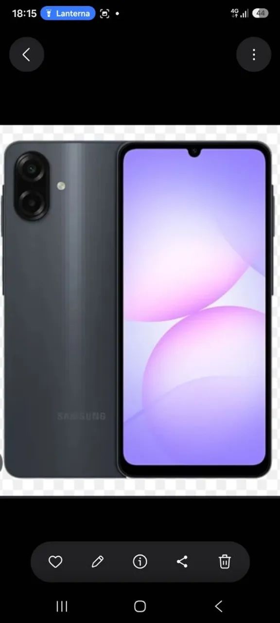 Celular galáxia A07