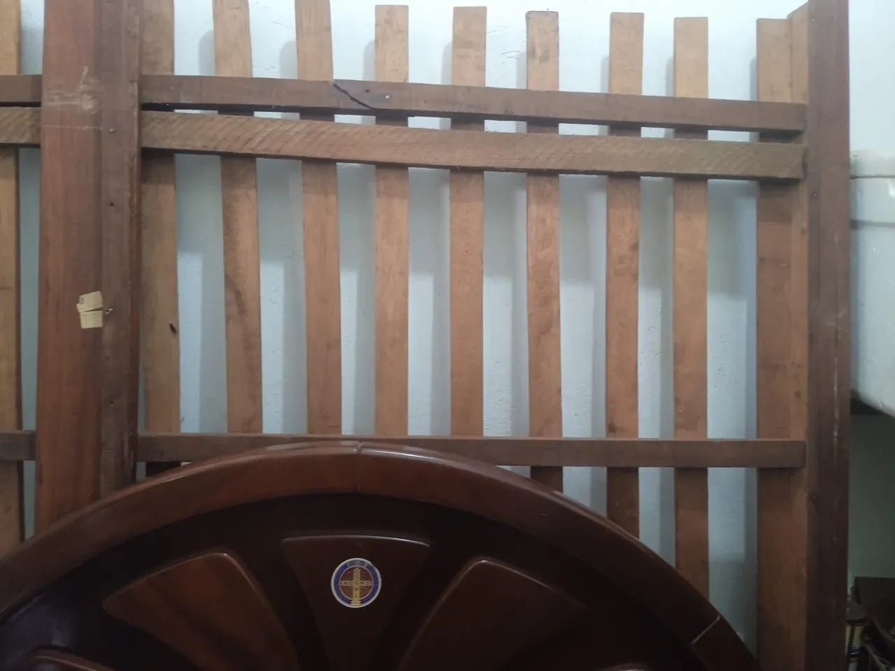 Cama casal de madeira  - Foto 3